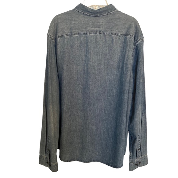 Goodfellow & Co button denim shirt size XXL NWT!!! - Picture 2 of 4